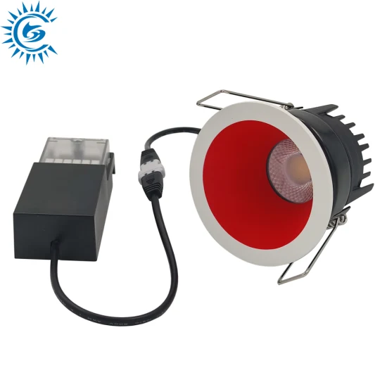 OEM 5W 6W 7W 8W 10W 3CCT Interior regulable impermeable IP65 LED COB proyector LED Downlight