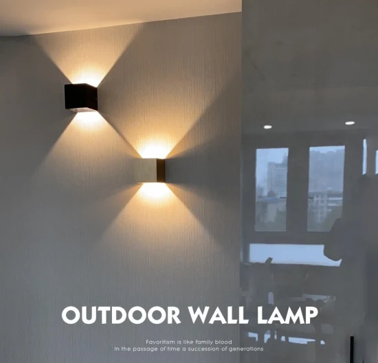 China Iluminación para el hogar Luces de paso cuadradas Luz de pared decorativa LED
